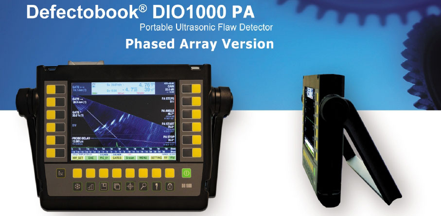 Defectobook® DIO1000 PA Aparelho de Ultrassom Phased Array | Starmans